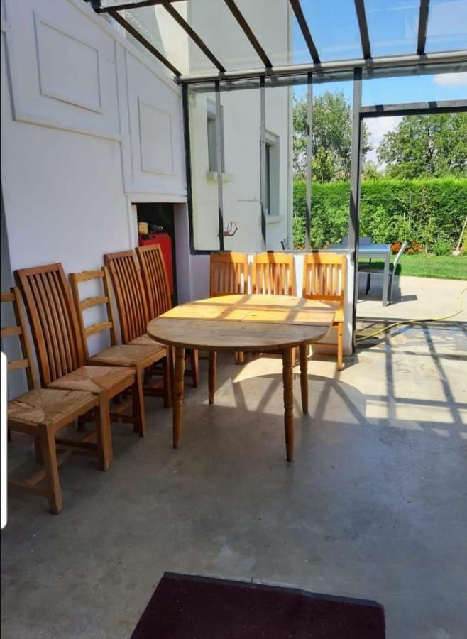 Villa chez cadet à Larzicourt Extérieur photo